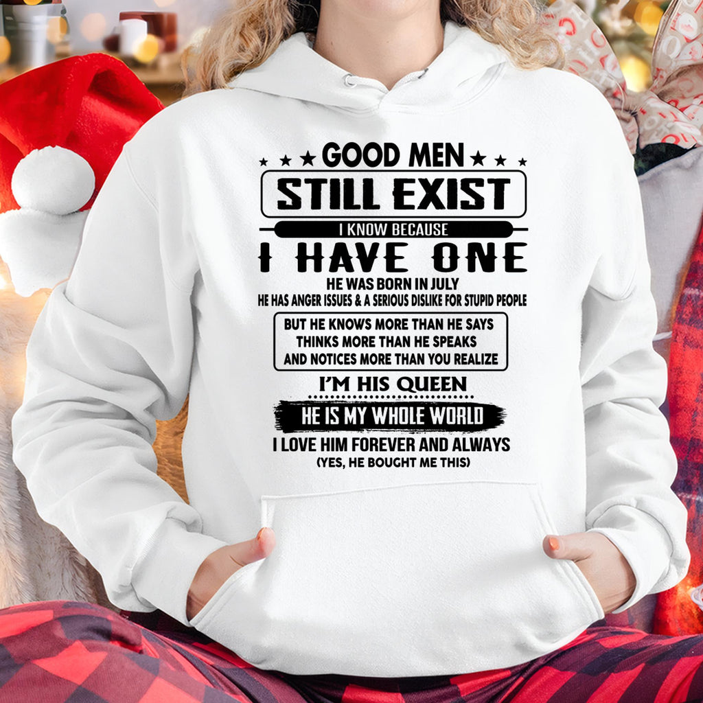July - Good men Still Exist - gift for your girlfriend, wife from Husband - NGHL07 (SKU-GM-07)